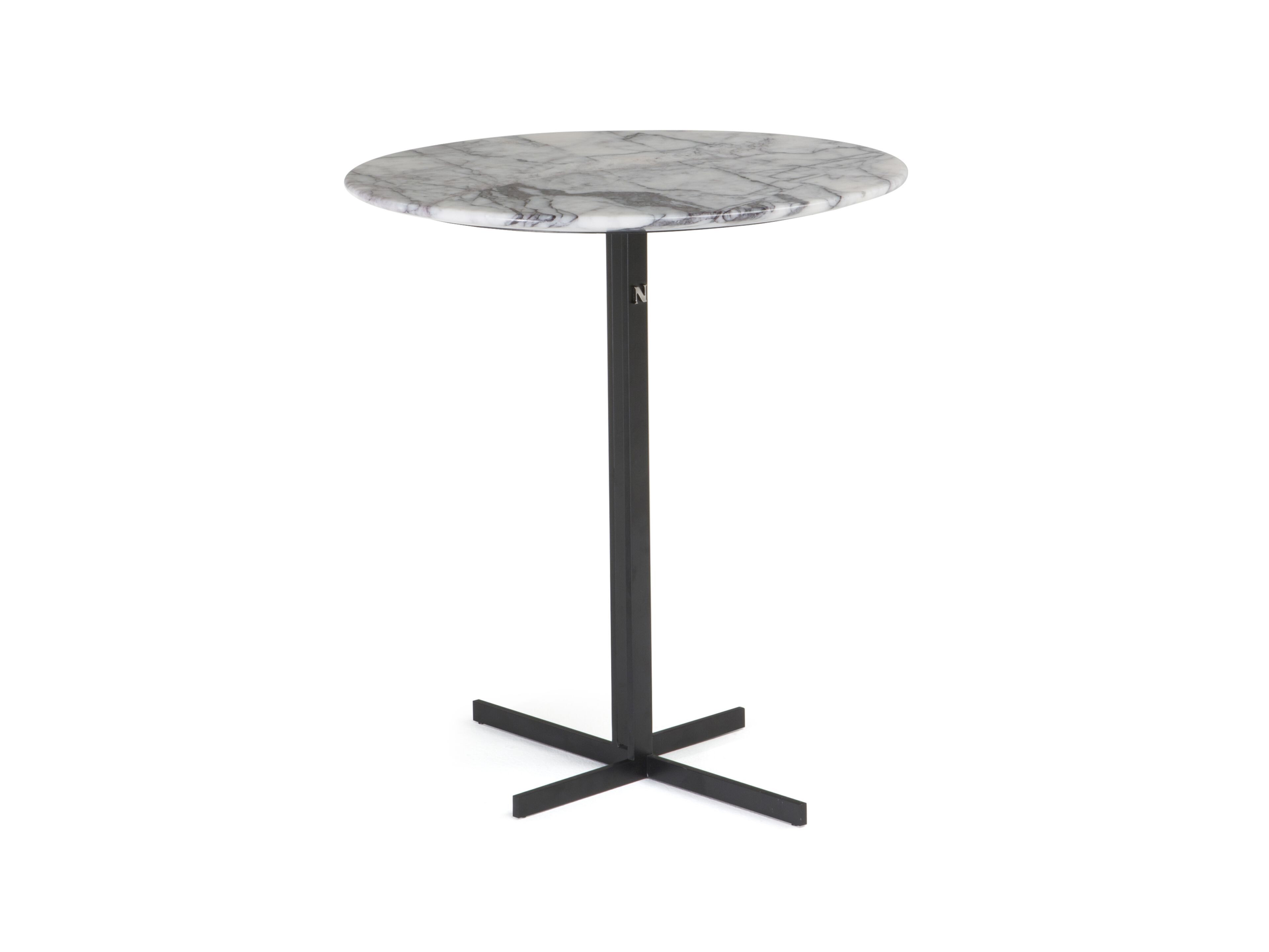 Круглый журнальный столик с мраморной столешницей для гостиной Natuzzi Italia ESTRO ARCH-00147894 - Вид №2