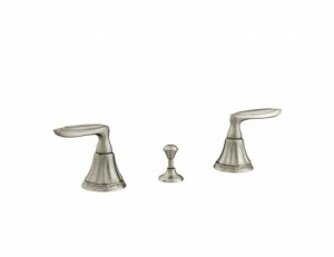 058022.000.62 Комплект биде с тремя отверстиями Сатин никель