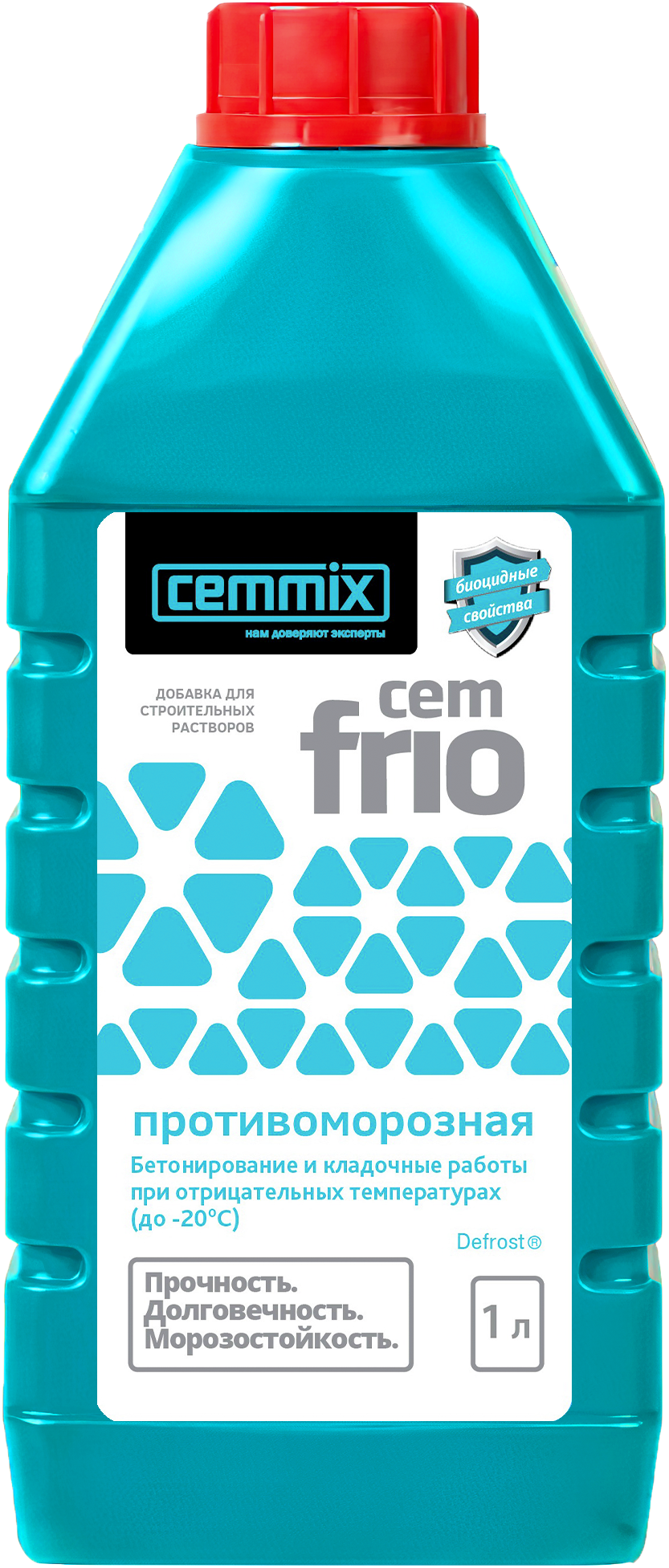 17305388 Добавка противоморозная CemFrio, 1 л STLM-0007851 CEMMIX