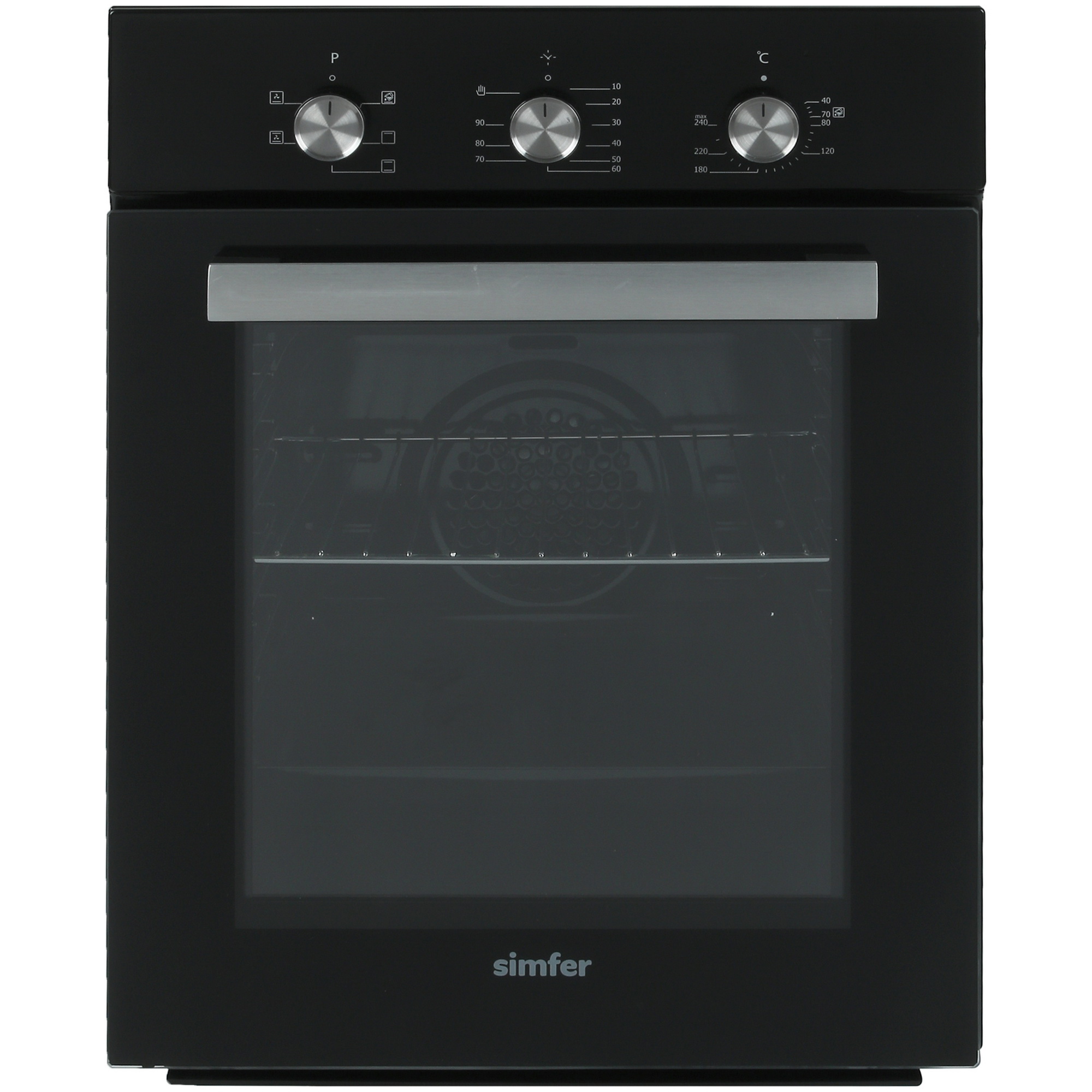 8186936 Электрический духовой шкаф Simfer B4EB16016 черный STDN-0053712