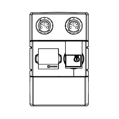 6100 03 00 GDA112Насосные группы » Esbe серии GDA100  - Вид №1