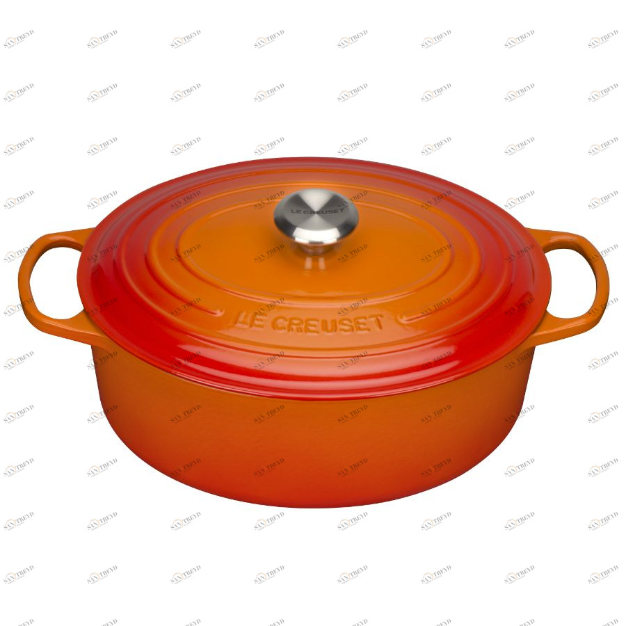 Утятница чугунная Le Creuset, Ø31 см, оранжевая 21178310902430