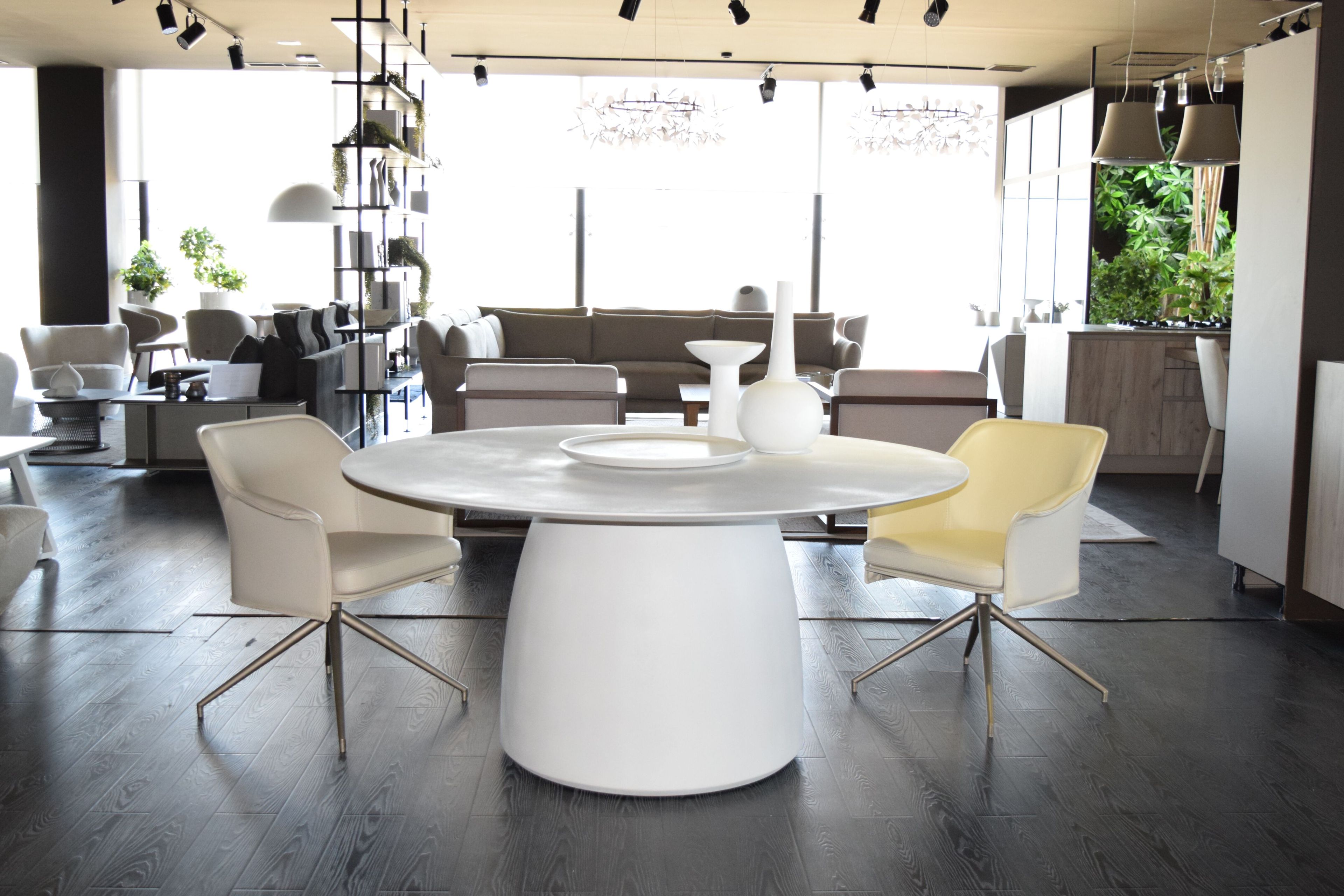 Круглый стол в HPL с Lazy Susan ABLE AMALFI ARCH-00017450 - Вид №5