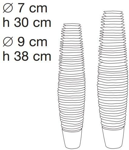 Fos Ceramiche Фарфоровая ваза Novalis B1-06 - Вид №2