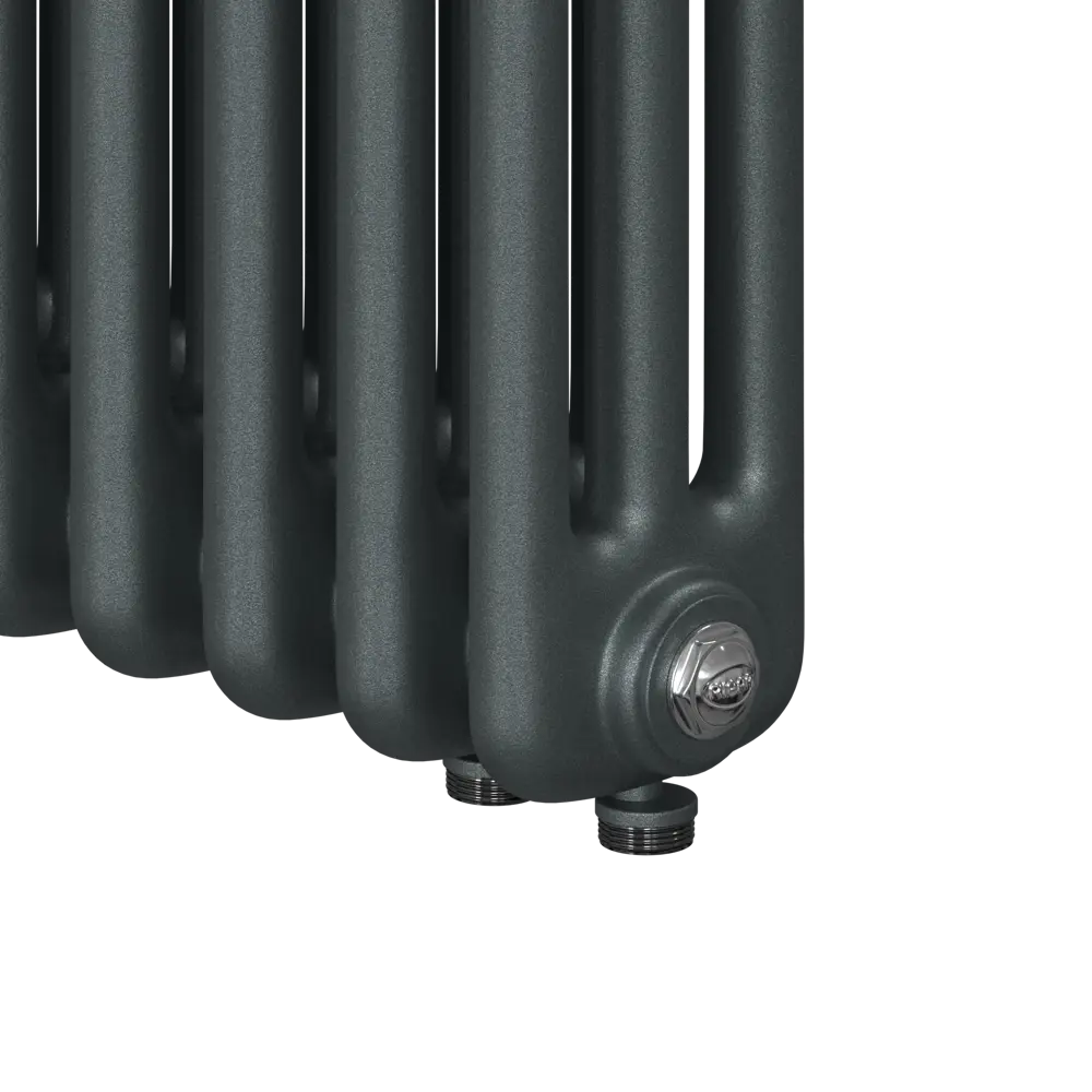 Радиатор трубчатый Rifar Tubog TUB 3057-08 DV1 TI 500/103 8 секций нижнее подключение сталь серый STLM-2174944 - Вид №4