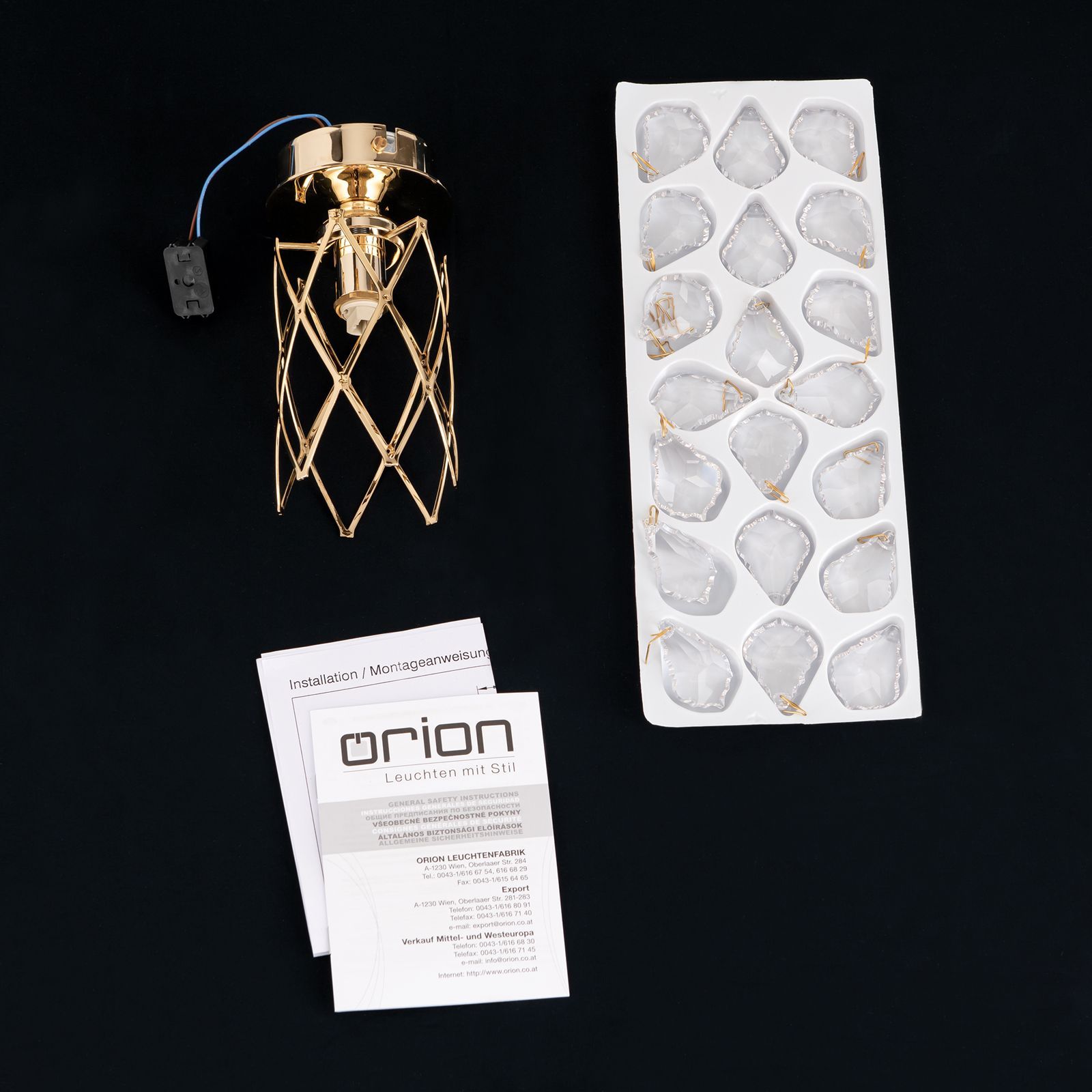 Потолочный светильник с кристаллами Orion ARCH-00032796 - Вид №6