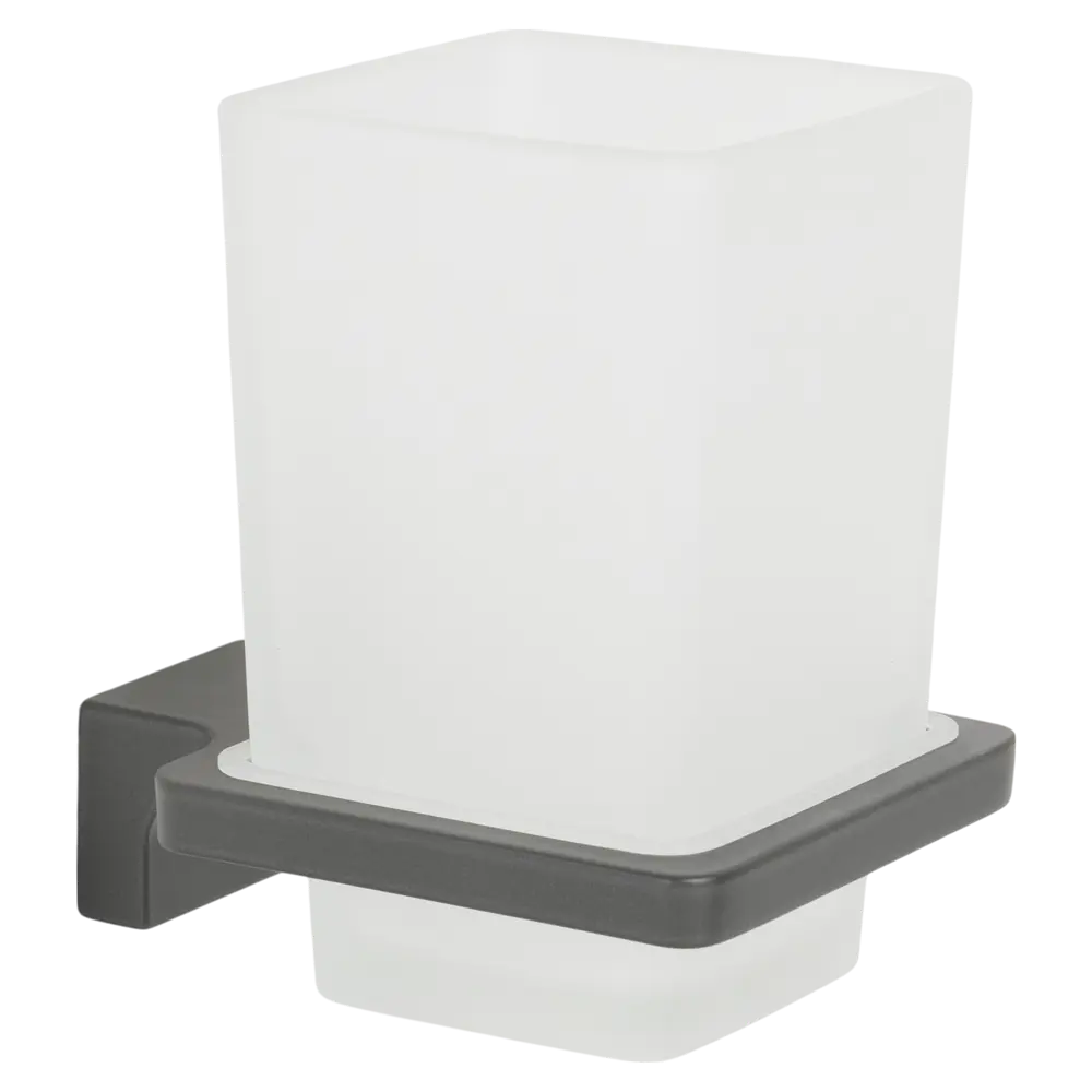 Swensa Lucid — подвесной стакан для зубных щеток из стекла и металла 89368778 STLM-1563715