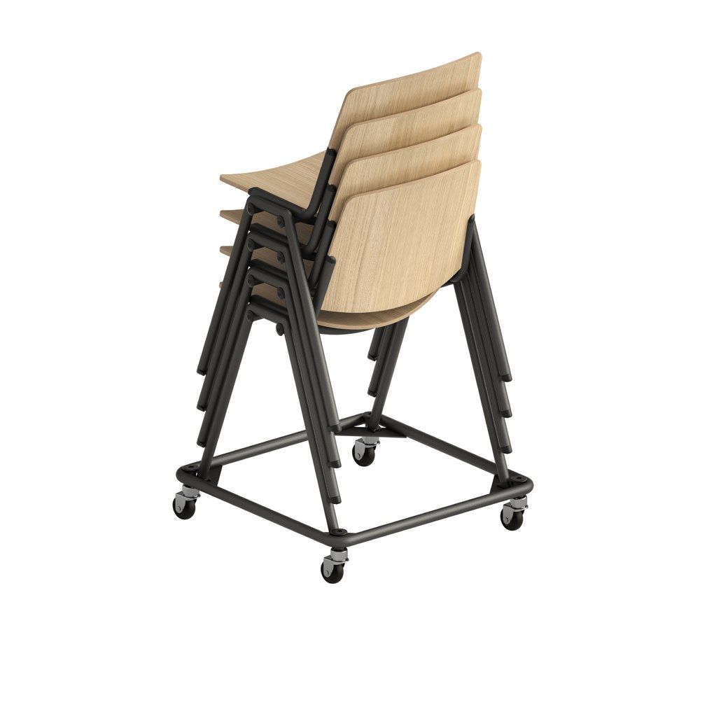 Деревянный штабелируемый стул LAMM New Modulamm ARCH-00065670 - Вид №1