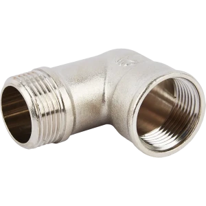 Угловой фитинг Valfex 90° для труб 3/4" с никелевым покрытием 84505496