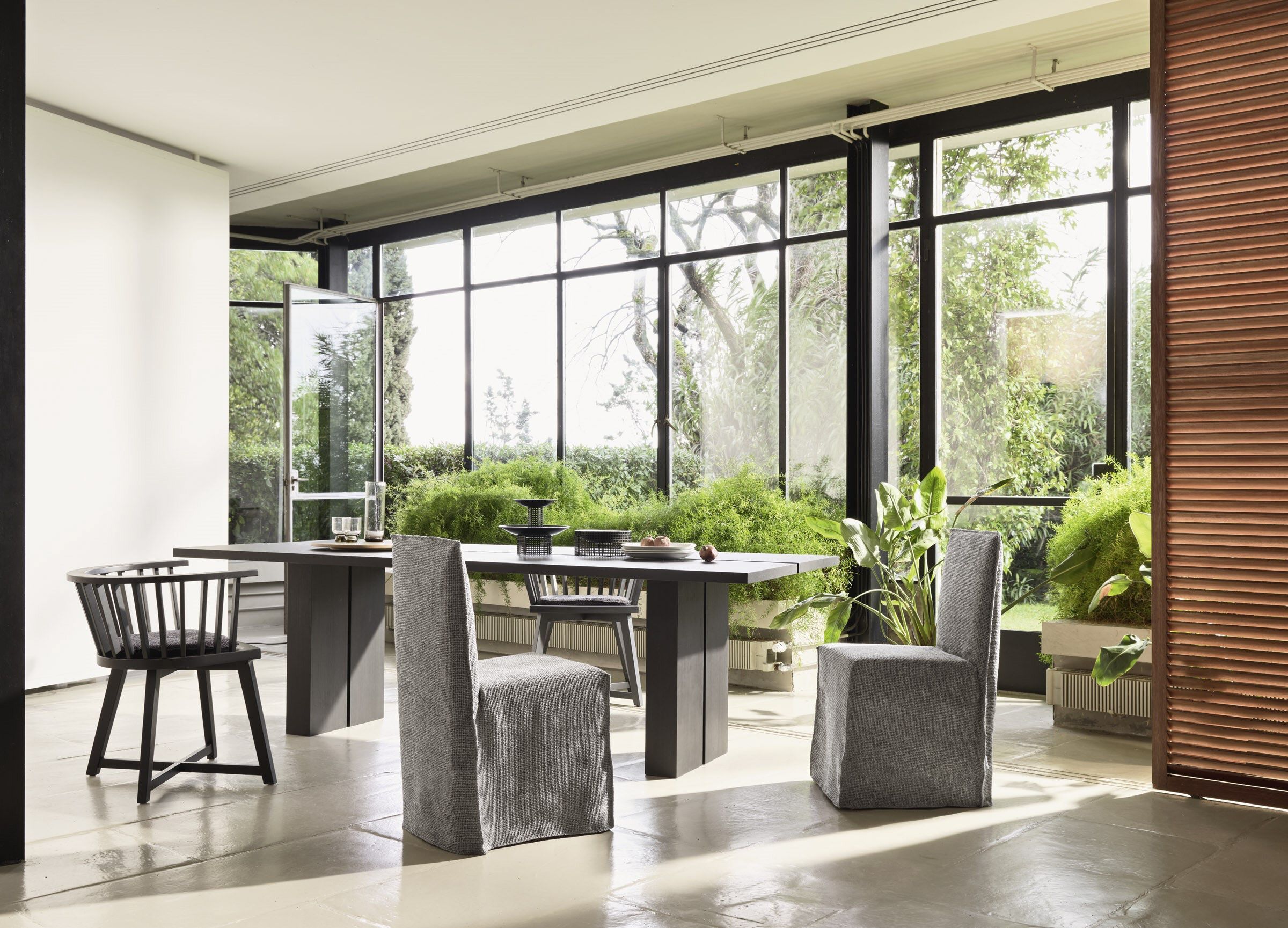 Деревянный прямоугольный стол Gervasoni яку ARCH-00044764 - Вид №14