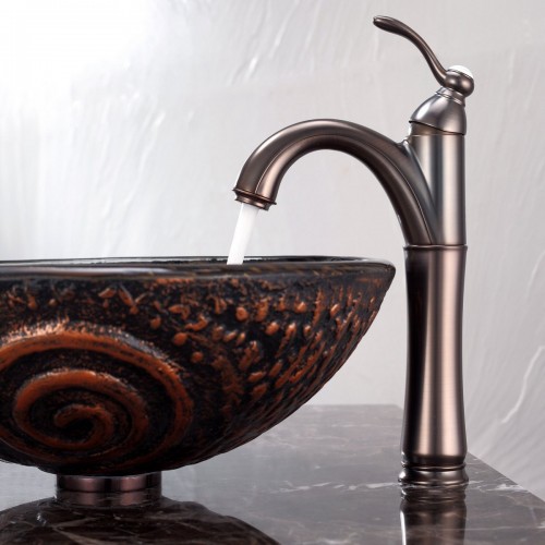 GV650-19mm-FVS1005BN Накладная раковина на столешницу  прямоугольная Krausru  - Вид №1