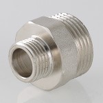 VTr.580.N.0605 Фитинг резьбовой – ниппель переходной Valtec 1" х 3/4"  - Вид №3