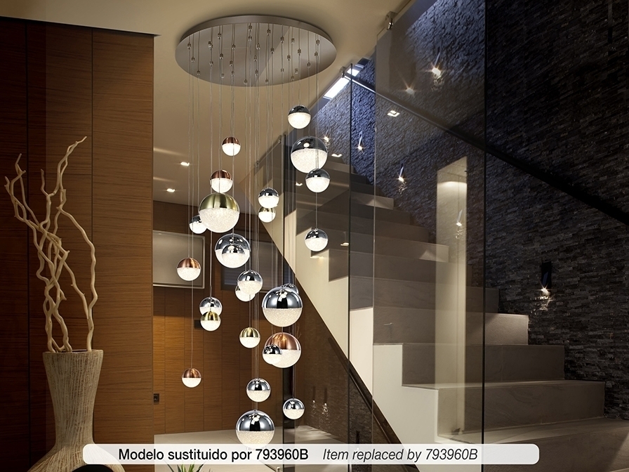 088159 Подвесной светильник LED 27L Ø80 DIM цветной Schuller Sphere - Вид №2