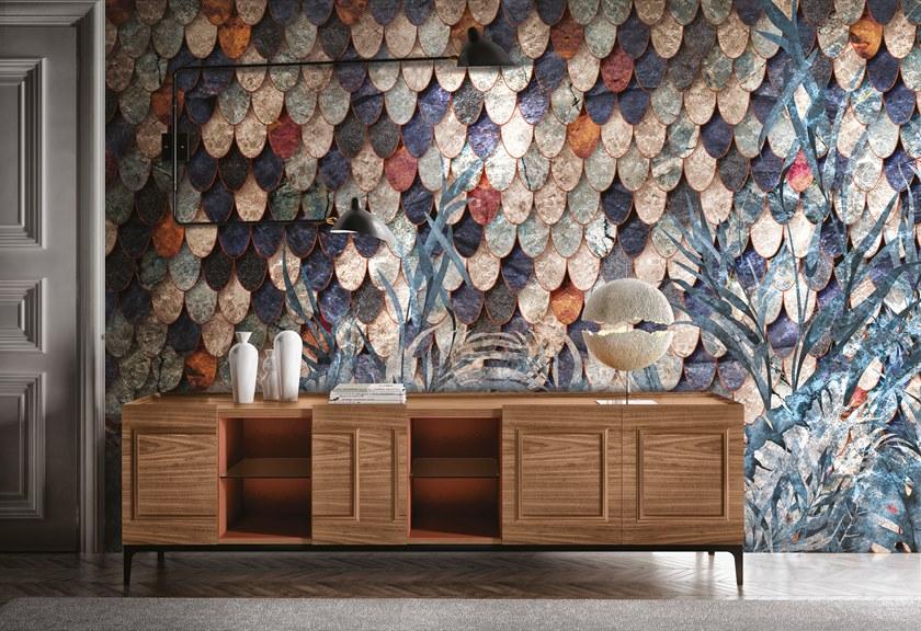 Inkiostro Bianco Обои сусальное золото Goldenwall collection 01-19 Inkklza19 - Вид №1