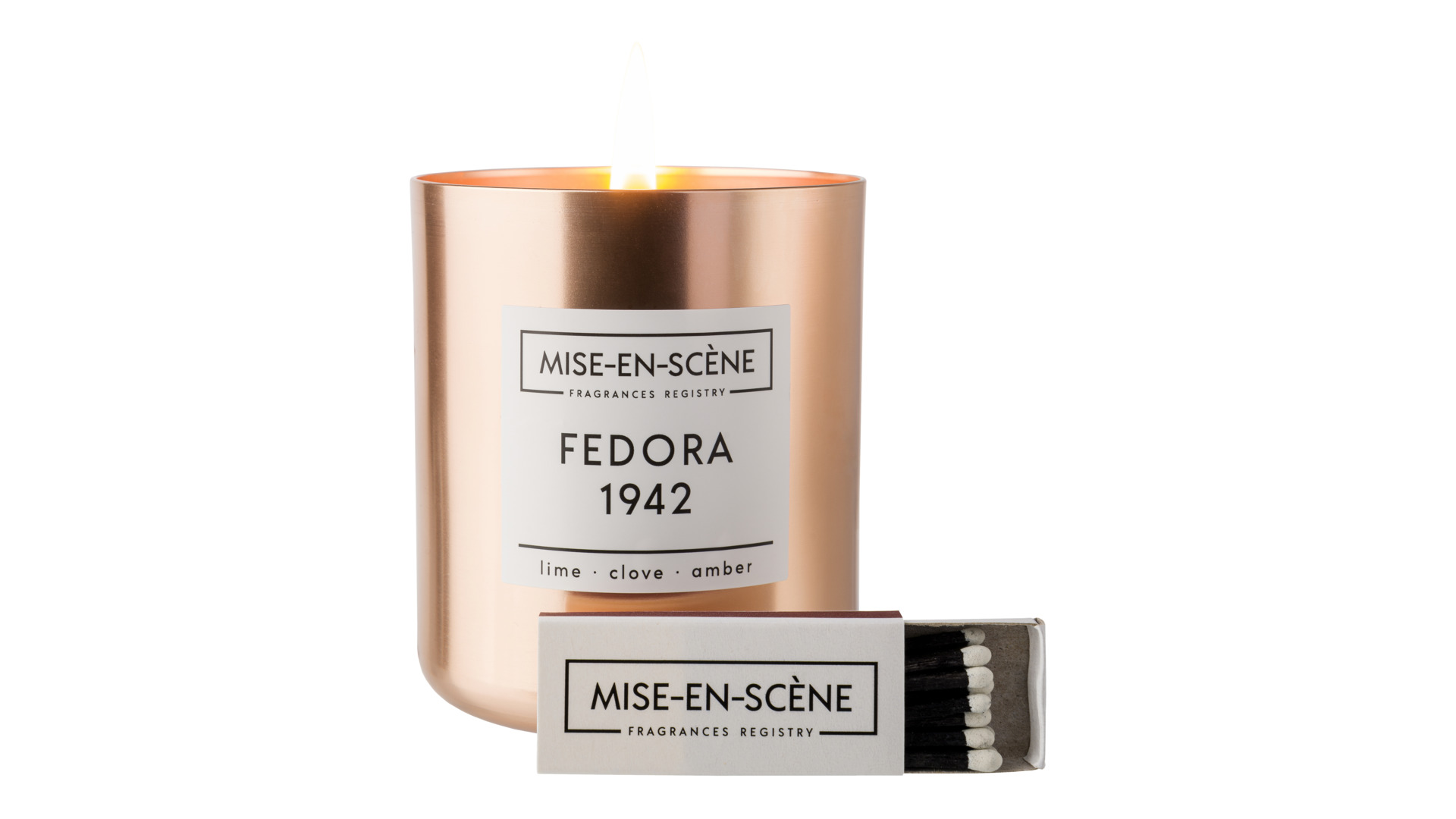 10656772 Ambientair Свеча ароматическая Mise En Scene Fedora 1942 50 ч Воск  - Вид №2