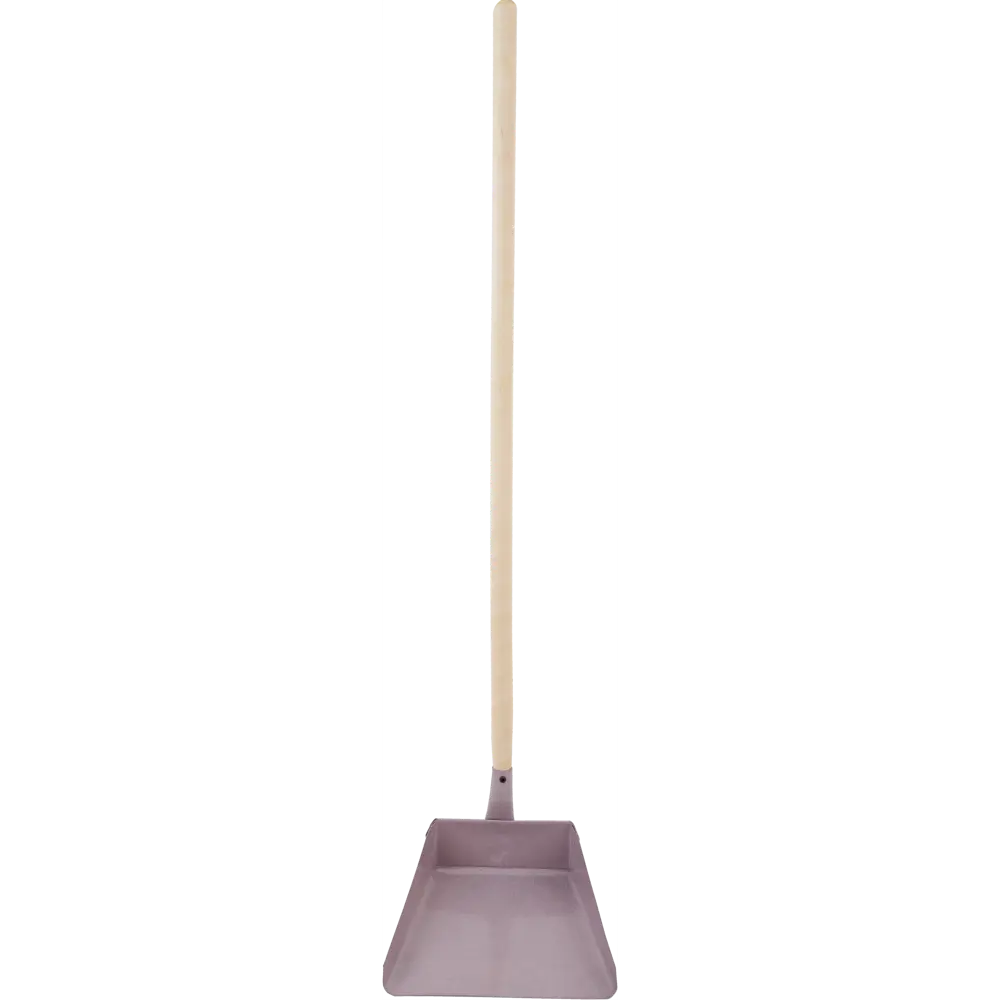 Совок хозяйственный металлический с вертикальной деревянной ручкой Santreyd STLM-2084688 - Вид №1