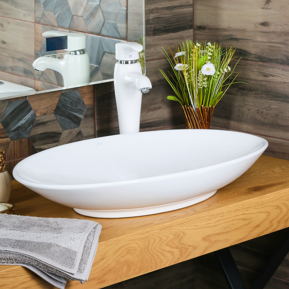 Накладная раковина melana mln-e407 E407-805 - Вид №1