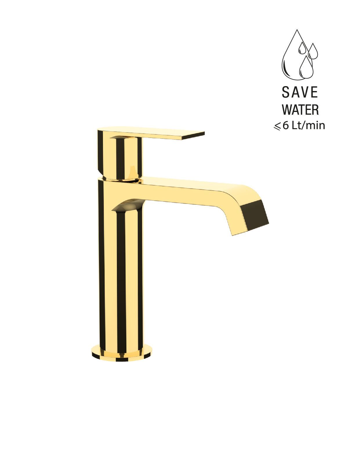 Однорычажный смеситель для раковины без слива Rubinetterie Frattini Птолемей ARCH-00016086 - Вид №1