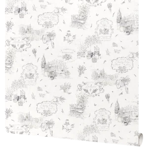 Обои флизелиновые Victoria Stenova Promenade серые 1.06 м VS285077