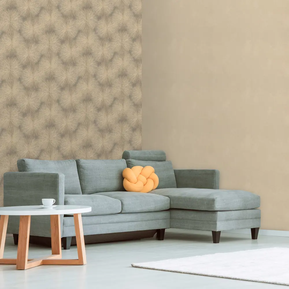 EURO DECOR Bengal - флизелиновые обои коричневые с текстурой 89361751 STLM-0824894 - Вид №3