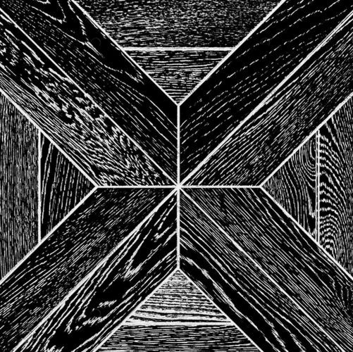 Модульный паркет Marco Ferutti Castello Castello Неро Дуб Натур с брашью (Текстурированная) 450х450 мм 2600600047