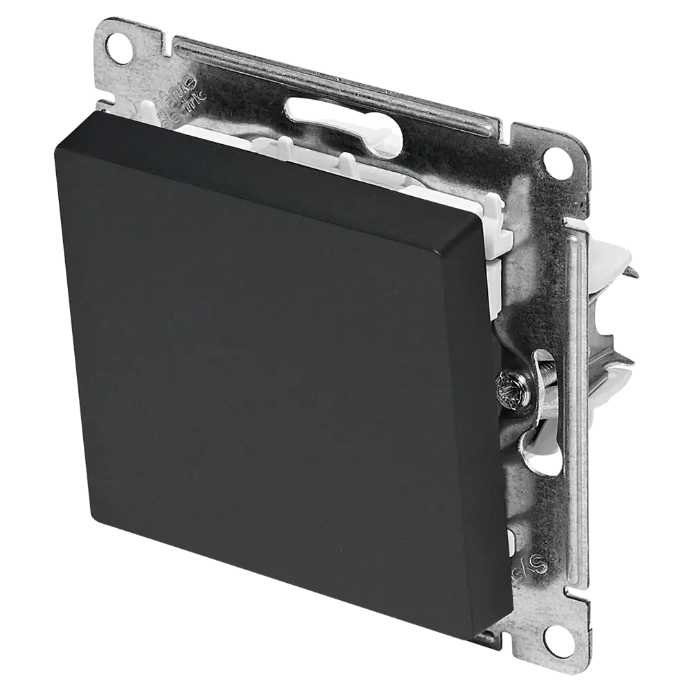 Выключатель встраиваемый Systeme Electric AtlasDesign 1 клавиша цвет базальт STLM-2108797 - Вид №1