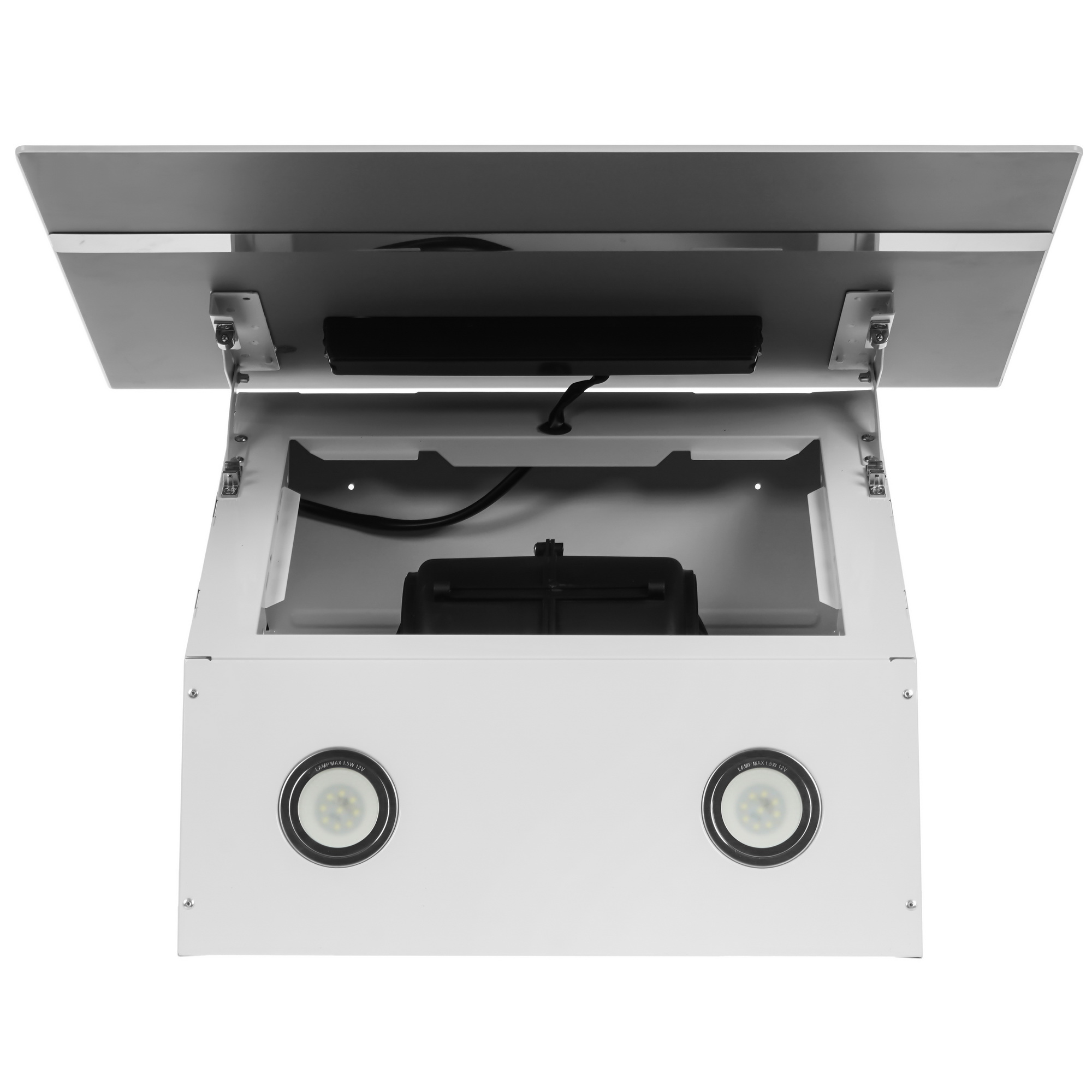 9106566 Вытяжка наклонная ELIKOR RISE WH 60 белый/белый STDN-0084195 - Вид №7