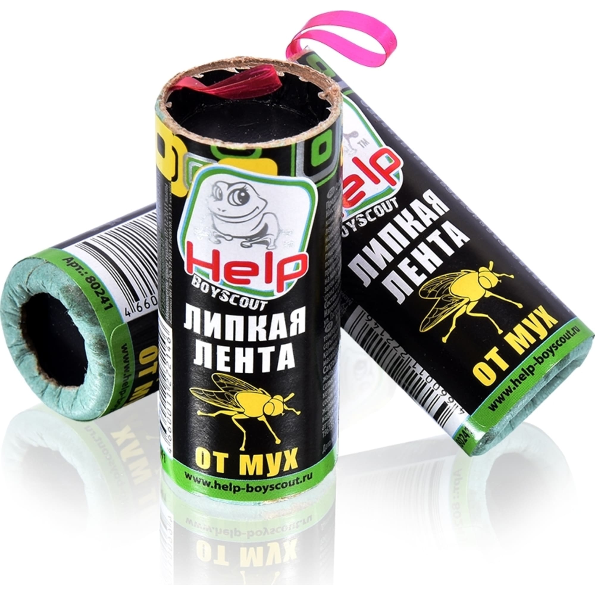 82735658 Липкая лента Help от мух 4 шт Santreyd  - Вид №1