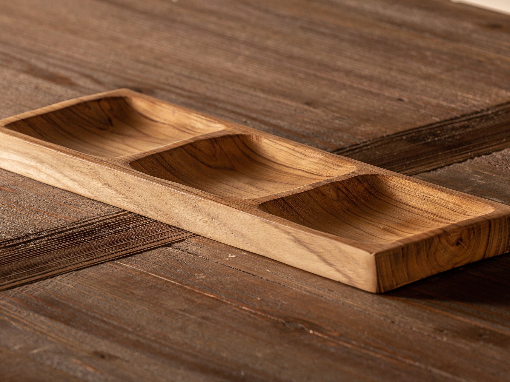 Центральная часть / поднос из тика Vical Home IKUAH ARCH-00002847