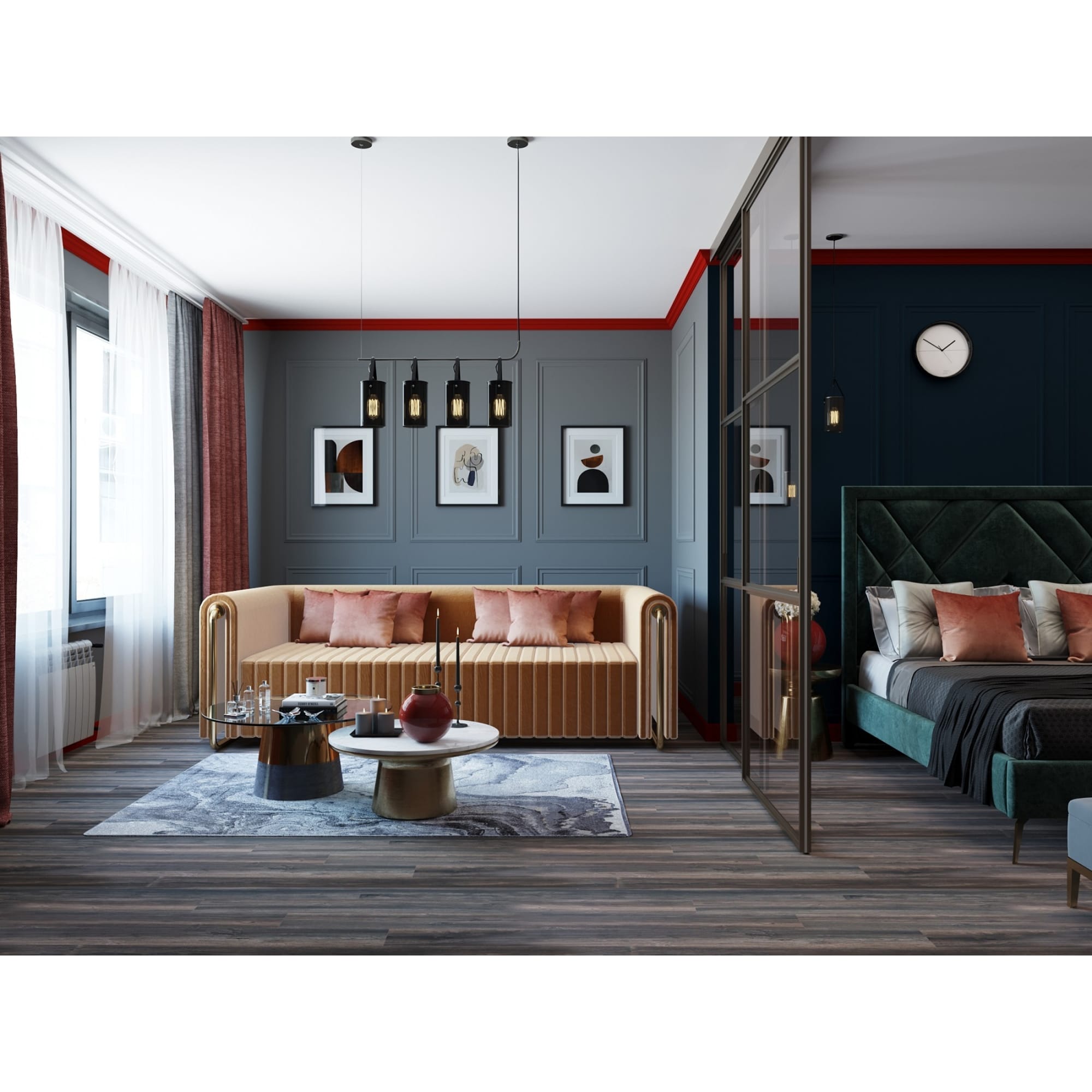 16984411 Молдинг настенный С40/70 200х6.6 см цвет белый Santreyd  - Вид №5