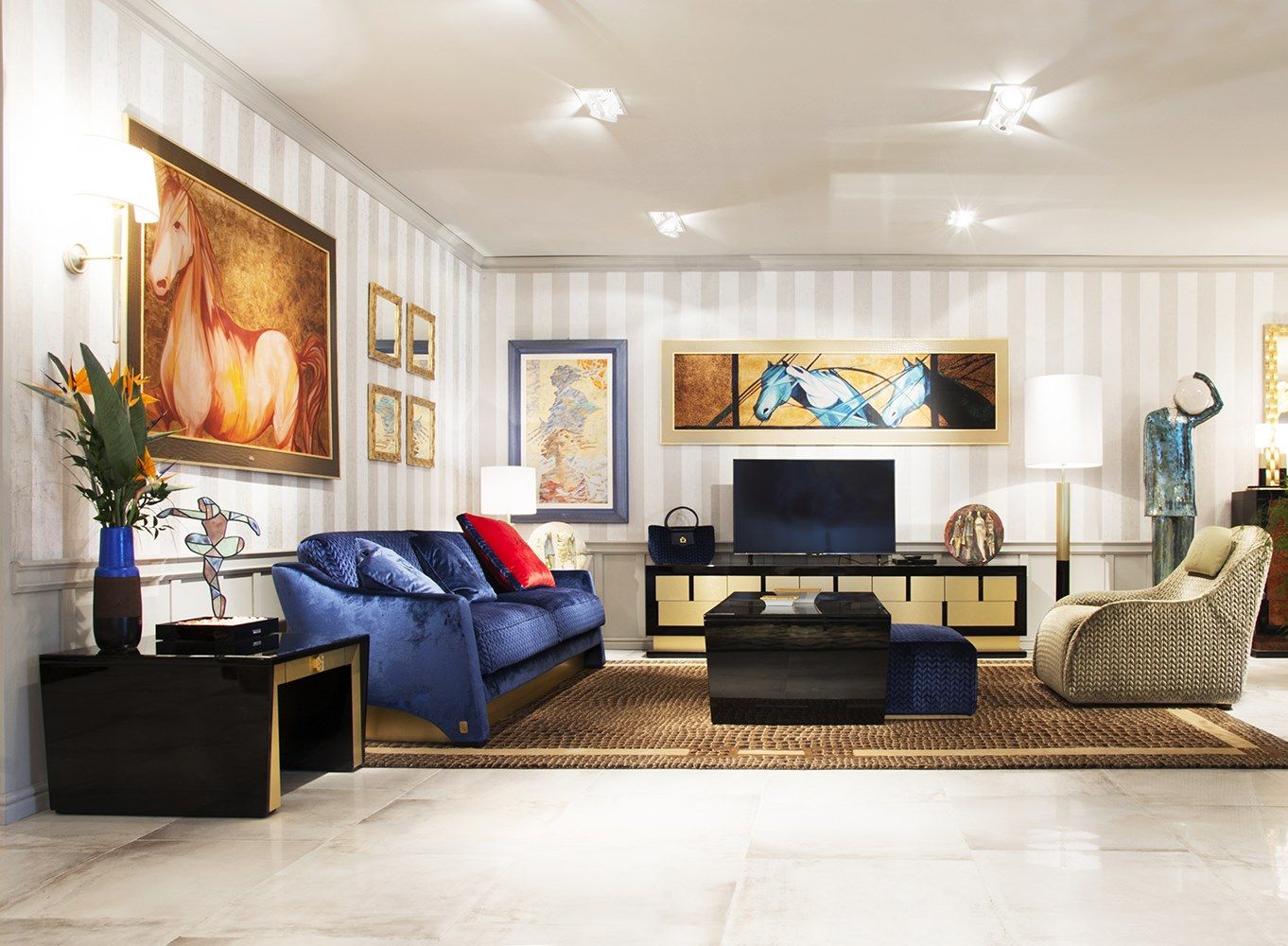 Прямоугольный журнальный столик из зеркального стекла Formitalia Muzio ARCH-00074322 - Вид №8