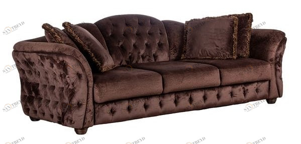 Диван Bellissimo прямой коричневый UNICO ДИЗАЙНЕРСКИЕ 249117 Коричневый 