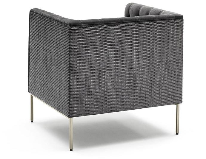 Living Divani Кресло из мягкой ткани с подлокотниками Lipp sun-id-1465008 - Вид №1