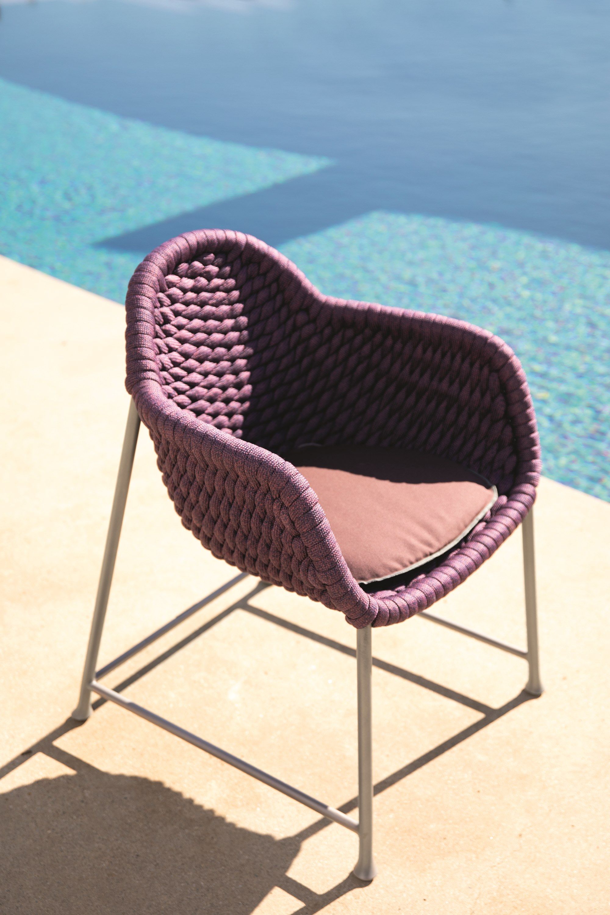 Олефиновый садовый стул с подлокотниками JANUS et Cie Chopstix ARCH-00009191 - Вид №5