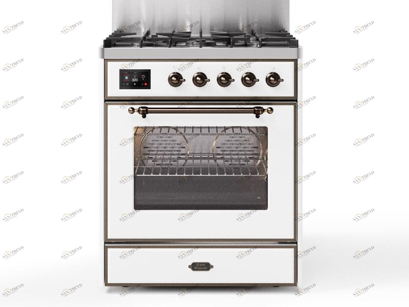 Ilve Отдельностоящая стальная кухня Majestic M30n Santreyd