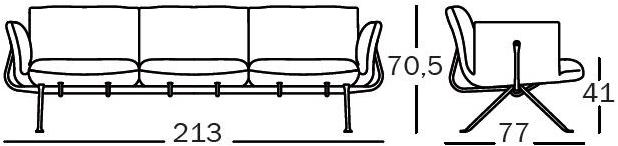 Magis 3-х местный диван Officina sun-id-1344768 - Вид №8