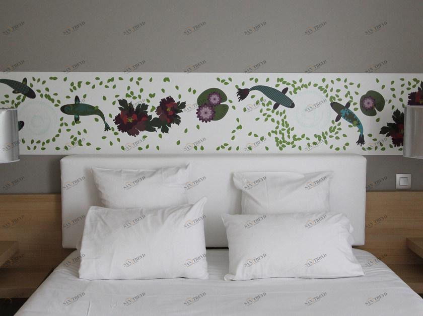 CONCEPTUWALL Уникальная полоса Koi sun-id-1374653