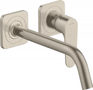 34116820 Смеситель для раковины, однорычажный, скрытого монтажа, настенный, с изливом 227 мм и розетками AXOR CITTERIO M