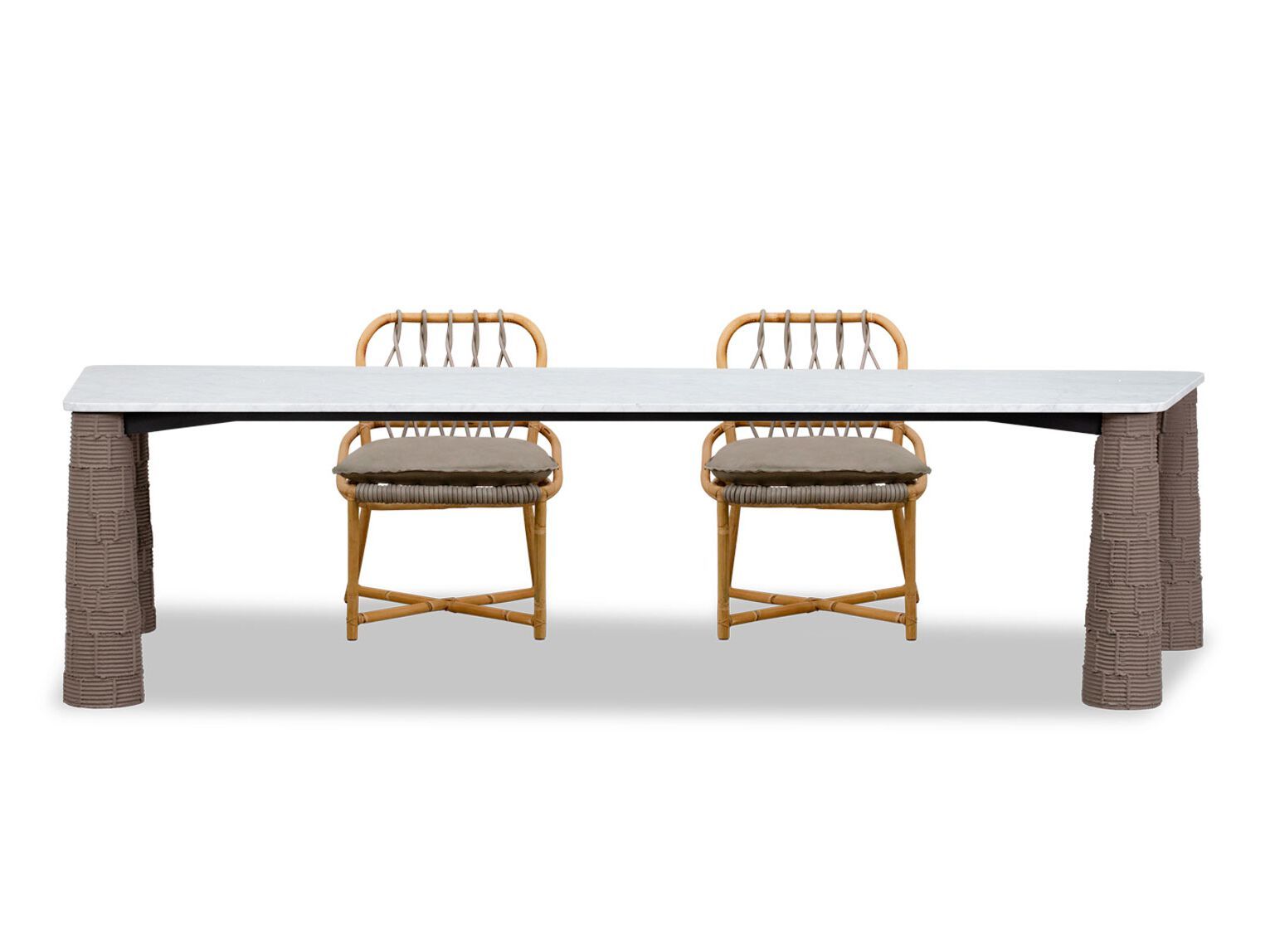 Мраморный садовый стол Baxter NEVADA ARCH-00038239