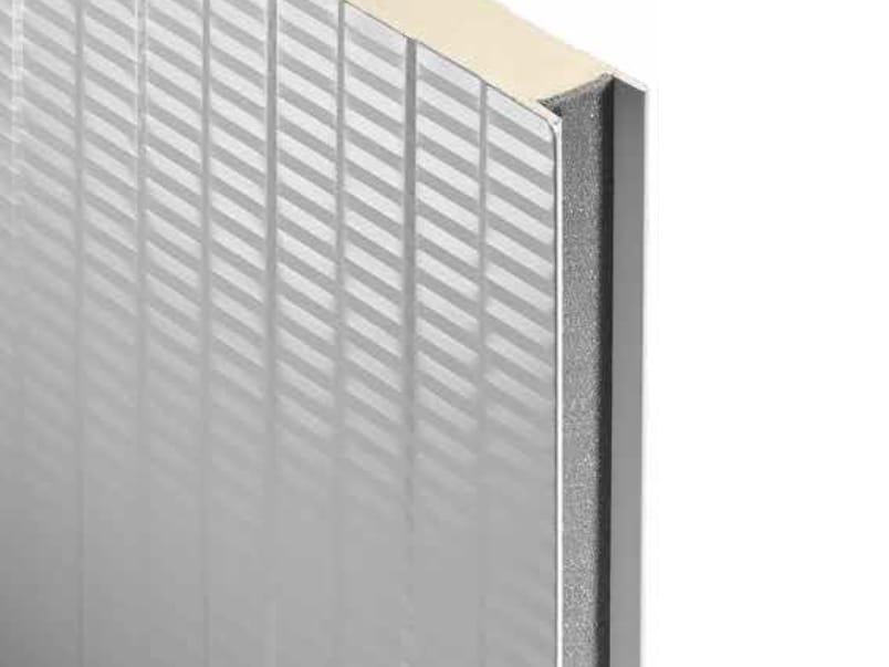 Панель с алмазным металлическим профилем ISOPAN EMERALD ARCH-00048170 - Вид №1