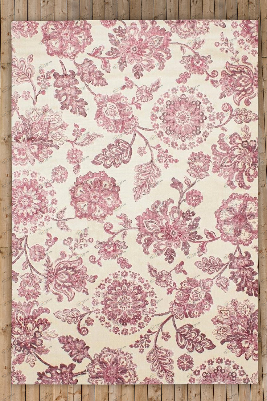 Ковер Vintage 89497 6111 240x340 DOLLY CAPRETS ДИЗАЙНЕРСКИЕ, MATRIX 155573 Молочный;розовый 