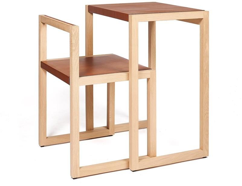 Wildspirit Письменный стол из дерева и телячьей кожи sun-id-1507274 - Вид №7