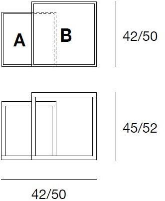 Pacini & Cappellini Низкий стол из массива дерева  5364  - Вид №2