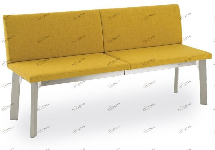 Pointhouse Тканевая раздвижная скамья со спинкой Krono sun-id-1502098