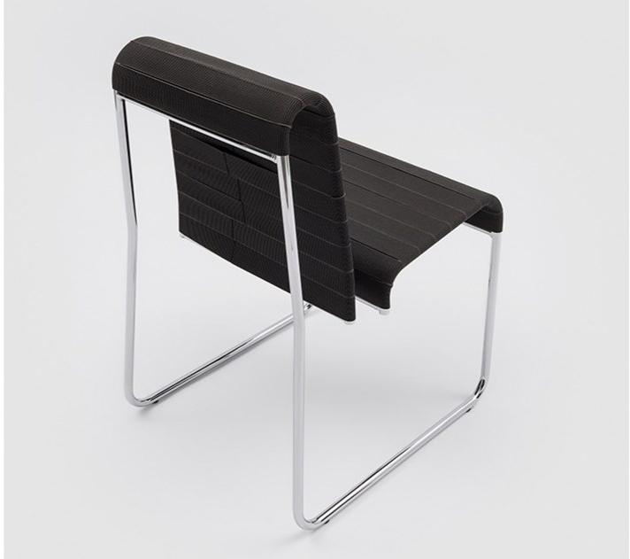 Danese Milano Стул с салазками из хромированного металла и полипропилена Farallon sun-id-1516542 - Вид №2