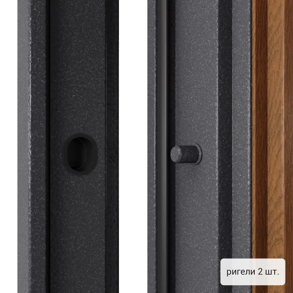 Дверь входная металлическая Берн 950 мм правая цвет тоскана TOREX STLM-2118210 - Вид №6