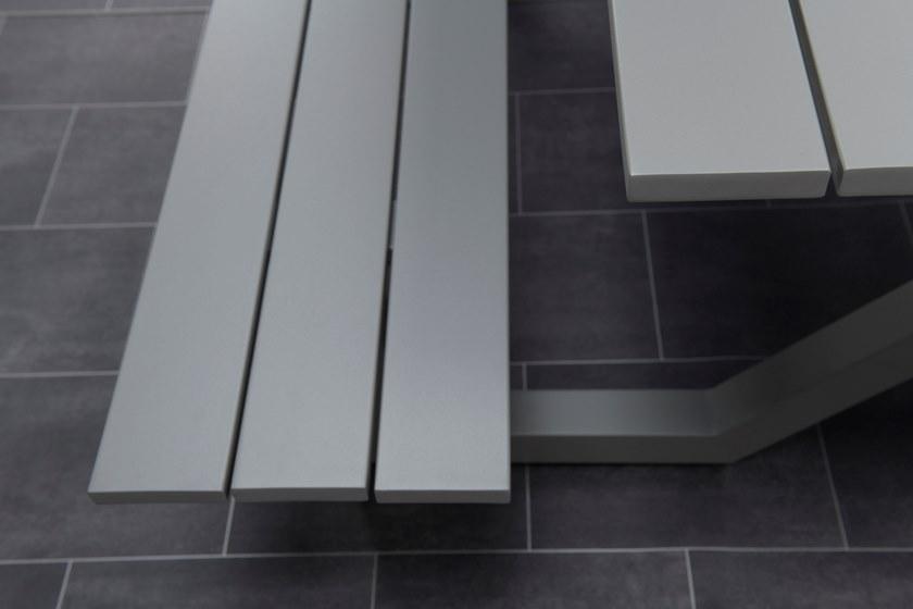 MOBIKA GARDEN Прямоугольный алюминиевый стол для пикника со встроенными скамейками sun-id-1465582 - Вид №4