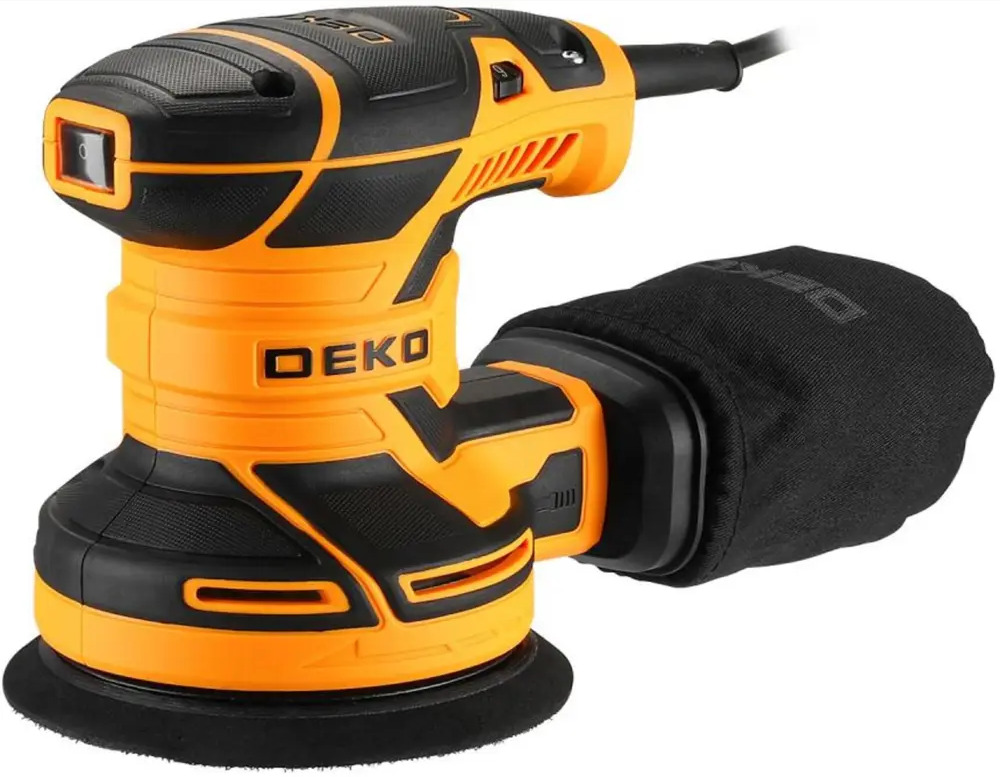 Эксцентриковая шлифмашина DEKO DKG-125 для профессиональной обработки поверхностей 89366107