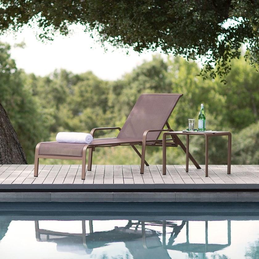 JANUS et Cie Квадратный алюминиевый журнальный столик Zephyr sun-id-1451367 - Вид №3