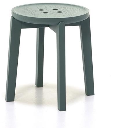 Very Wood Низкий табурет из дуба Rond sun-id-1405507 - Вид №3